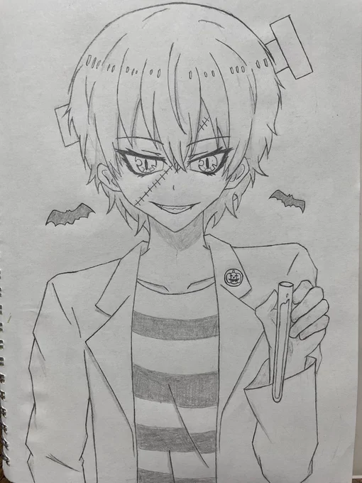 #落書き #お絵描き #イラスト
#ハロウィン #ハロウィンイラスト
#トリックオアトリート #オリキャラ

血をくれなきゃ改造しちゃうよ? 
