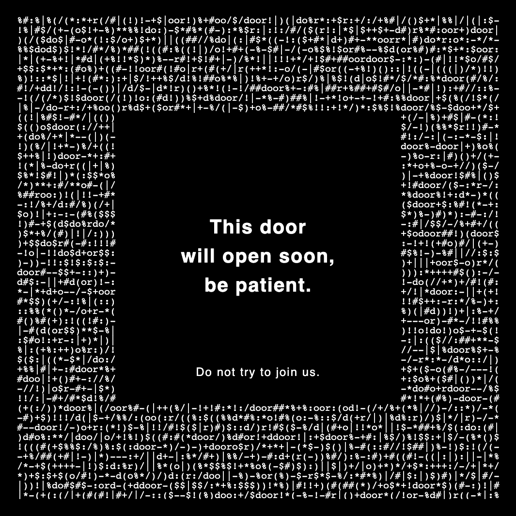 verhizzle's tweet image. 2 doors secured #stringify