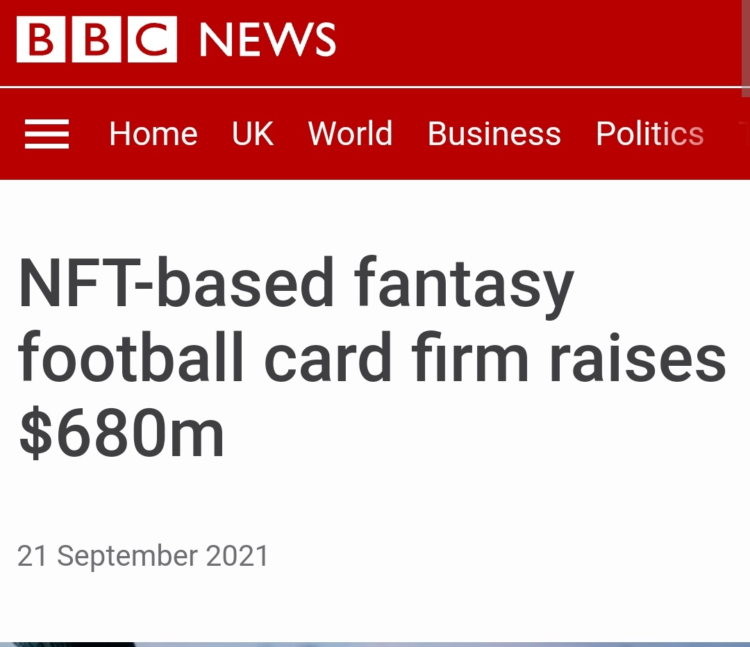 NonFootballFans's tweet photo. Nothing shows your love of the beautiful game like investing in the theoretical ownership of a digital token assigned to your favourite players ♥ #NFT https://t.co/DaZuE7FWoZ