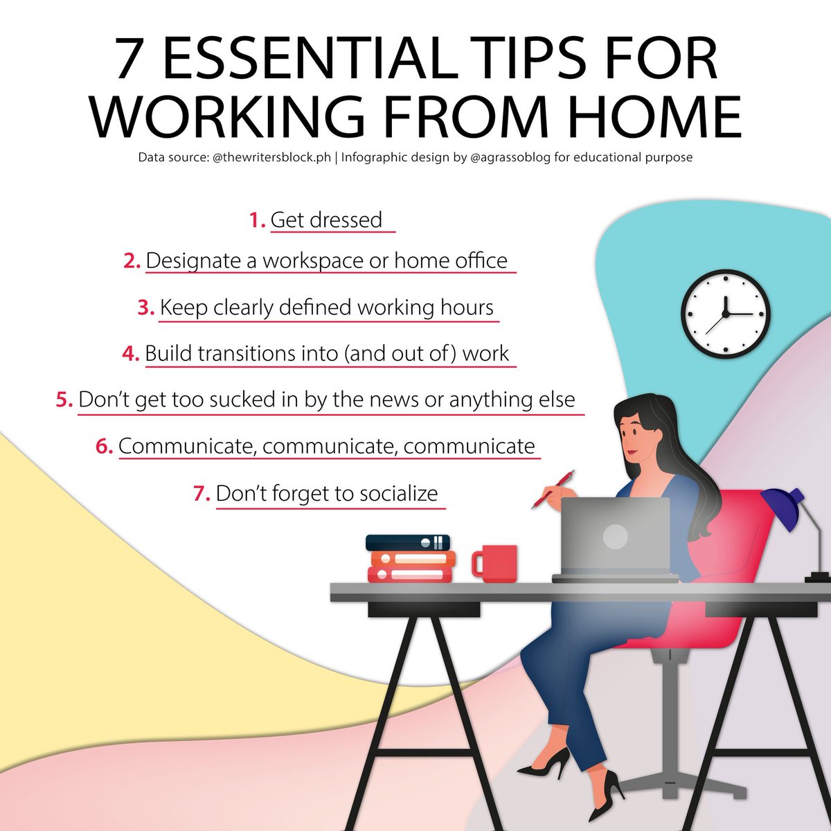 Kipngetichjk's tweet photo. WFH tips… https://t.co/MTv6ulQGSF