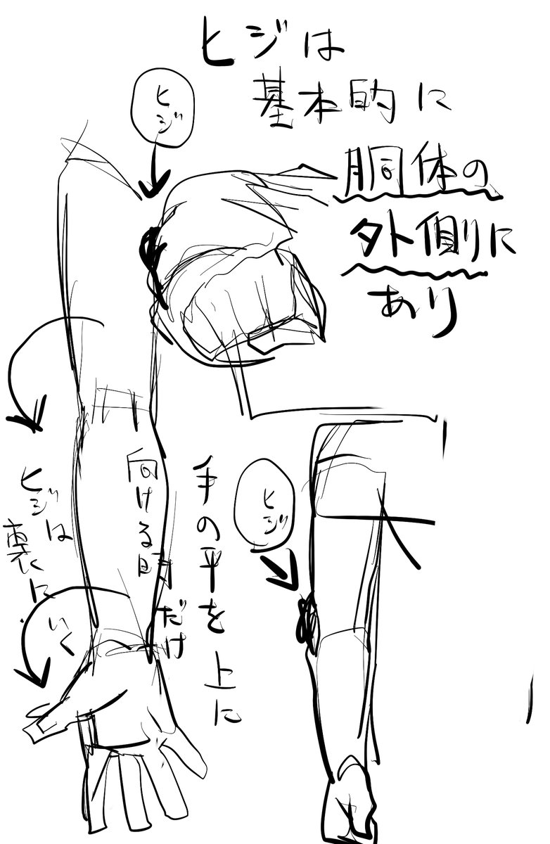 肘 