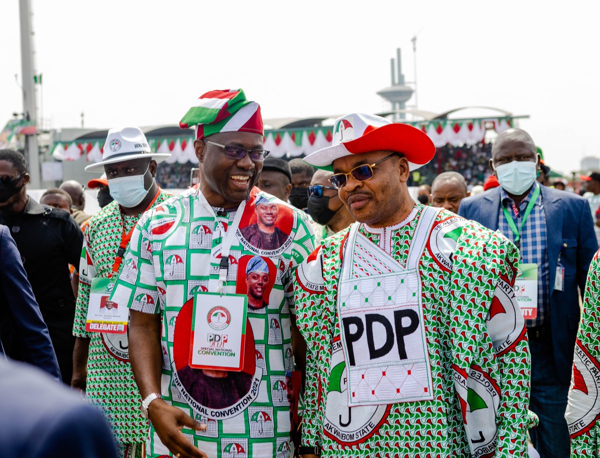 seyiamakinde's tweet image. I thank everyone who contributed to making our great party, the #PDPNationalConvention2021 a resounding success! Let me also congratulate all newly elected members of the National Working Committee led by our able Chairman, Senator Iyorchia Ayu.