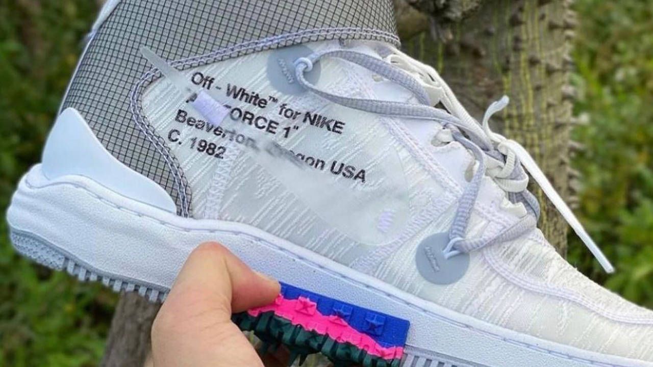 First Look at Off-White x Nike Air Force 1 Blue