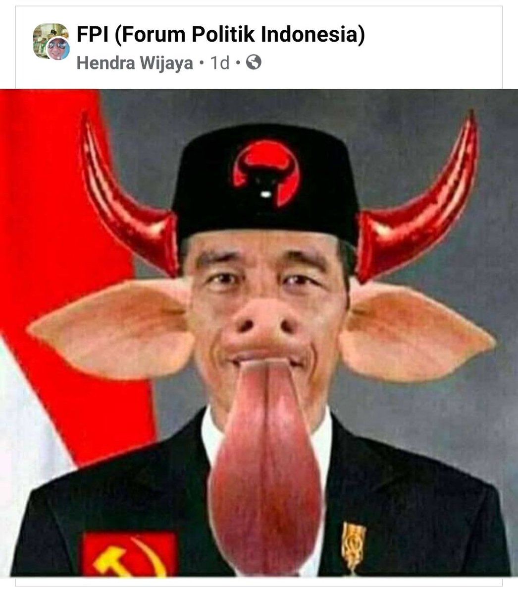 kartarahardja's tweet photo. Bantu viralkan.

@PolriBareskrim 
@DlVHUMASPOLRI 
@MabesPolri 
Ini tidak bisa ditolerir,  harus dilakukan tindakan, sebab sudah merupakan penistaan terhadap Kepala Negara. https://t.co/ogxw1itnZ8