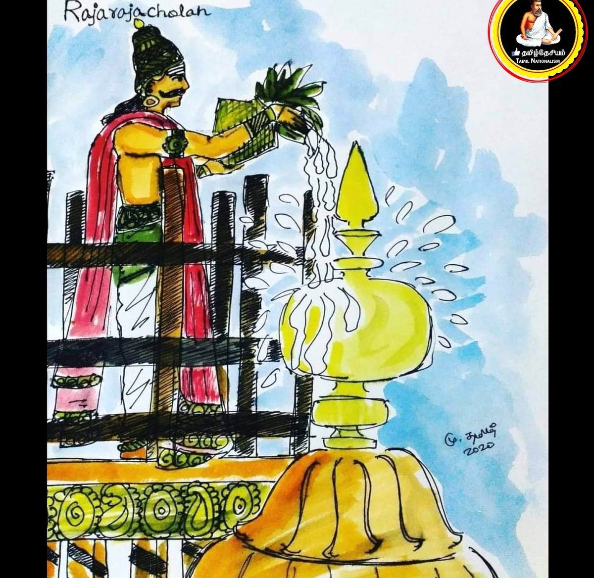 VelirForce's tweet photo. குவளை மாலை அணிந்த அழகிய மார்பினை உடைய வெள்ளாள வேந்தன்
#மூவேந்த_வேளாளசோழன்_சதயவிழா https://t.co/q1DVdVhylH