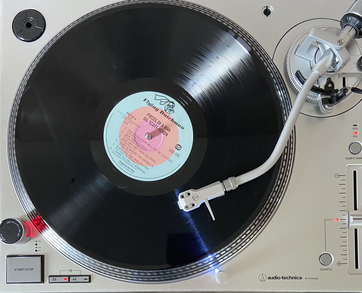 Enjoying a lazy ‘extra hour’ today with a bit of #gilscottheron