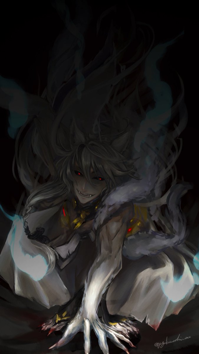 刀剣乱舞 ハロウィンに乗じて 言うんですけど 私 極の小狐丸の真剣必殺姿が大ッッッ好き 都々古今のイラスト