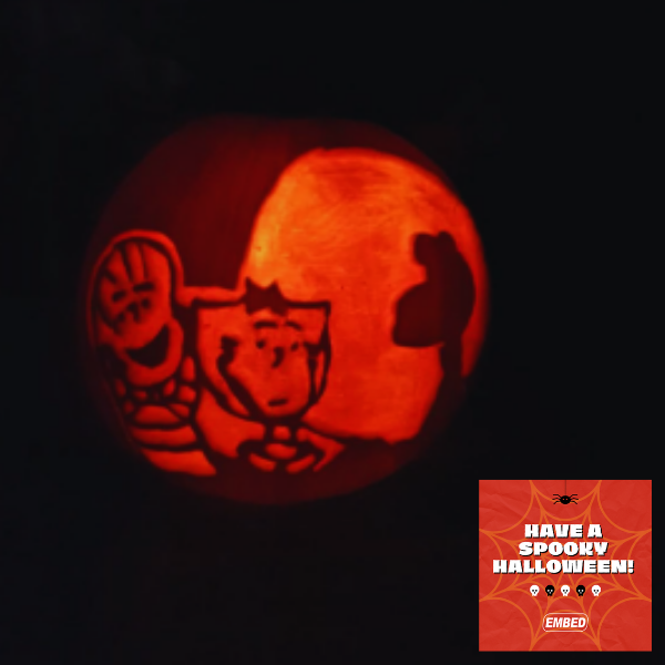 embedcard's tweet image. Cutest pumpkin in the patch.🎃

Wishing you all a fa-boo-lous Halloween! Hope you have a fang-tastic time.👻

Anna Lee, Embed - Dallas, USA

#FunCrusaders #EmbedLife #Halloween #Spooky #Fangtastic #Boo #HappyHalloween