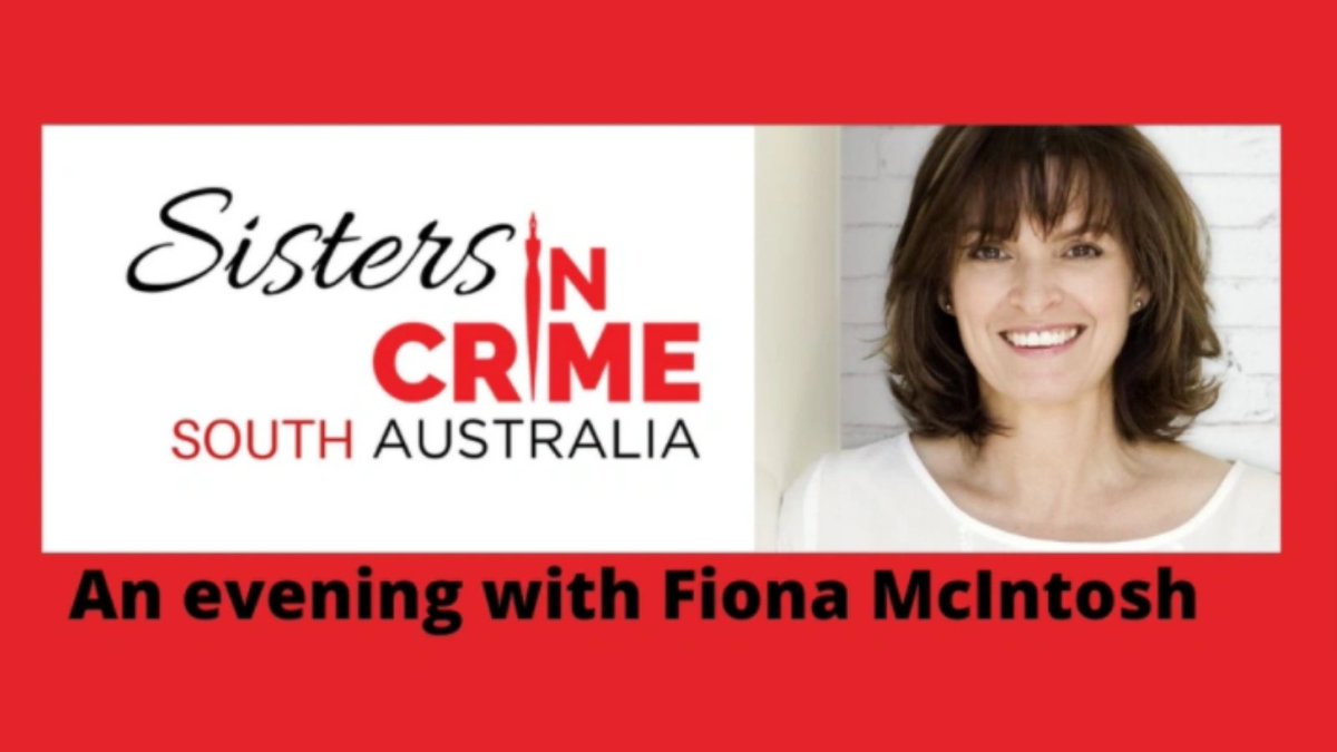 SistersinCrimeA's tweet photo. ADELAIDE! The wonderful Fiona McIntosh is the guest at the next SA Sisters in Crime event. 27 November. Dinner and conversation. More info at link in bio, then go to Events. Bookings mandatory because dinner is included. @FMcIntosh https://t.co/ktvcHF0Szj