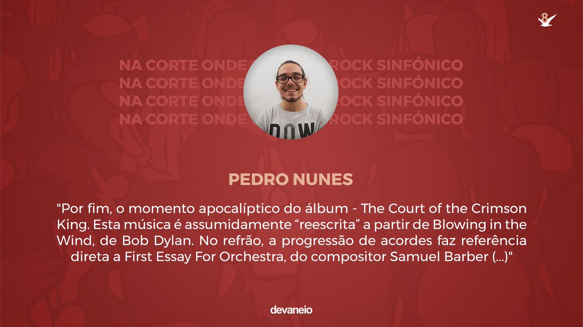 revistadevaneio's tweet photo. 8⃣👇
Pedro Nunes in devaneio 8.
A devaneio estará disponível no mês de novembro.
#dev8 https://t.co/9jGNDyophS