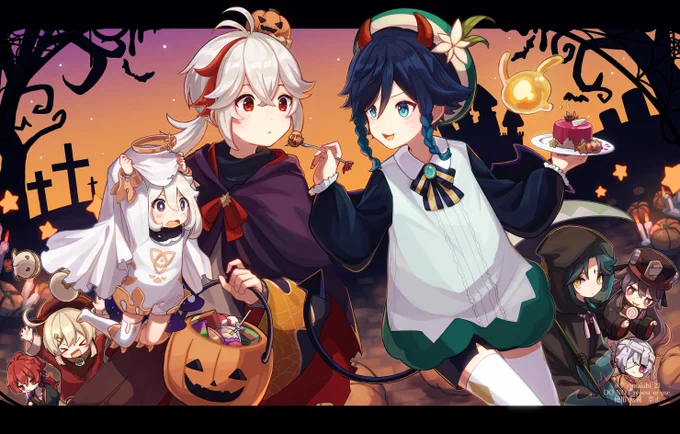 HappyHalloween🎃🎉
#GenshinImpact 