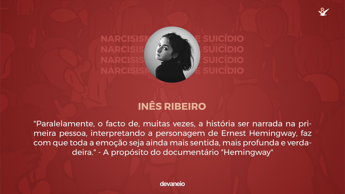 revistadevaneio's tweet photo. 8⃣👇
Inês Ribeiro in devaneio 8.
A devaneio estará disponível no mês de novembro.
#dev8 https://t.co/eoqS3Of7q9