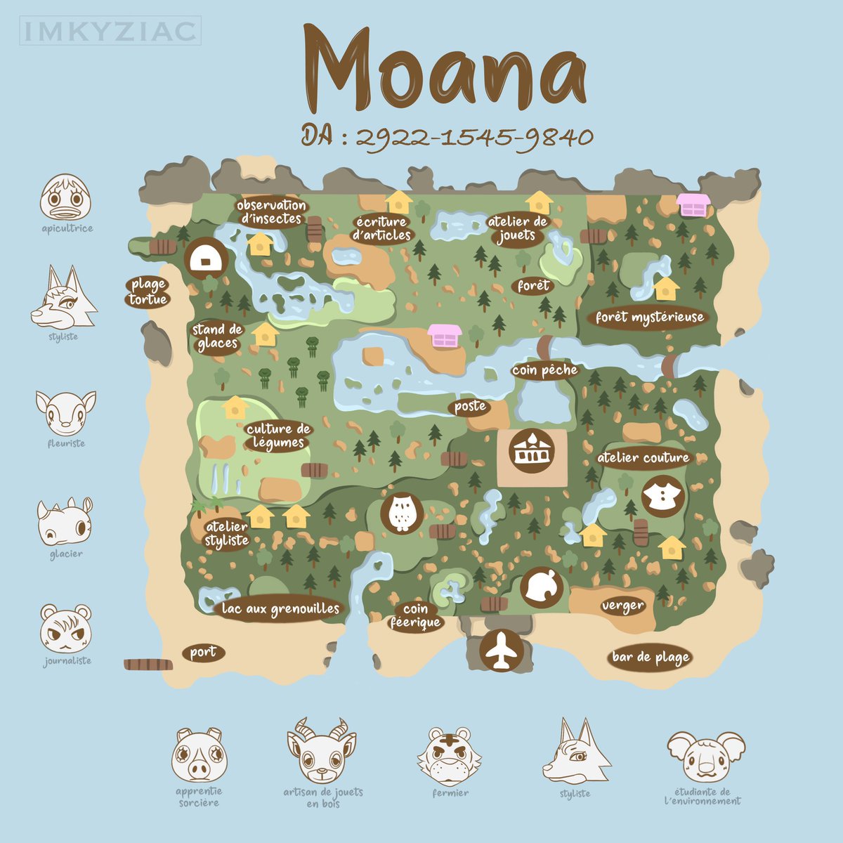 CocoAcnh1's tweet photo. Hello, Moana vous accueille enfin dans vos rêves! 🤍

Sur l'île, chaque habitant a un métier (sauf Melba) je vous laisse découvrir ça sur la carte juste en dessous ✨

💭DA: 2922-1545-9840💭

                                  map by @imkyziac https://t.co/rRZfsWnLJI