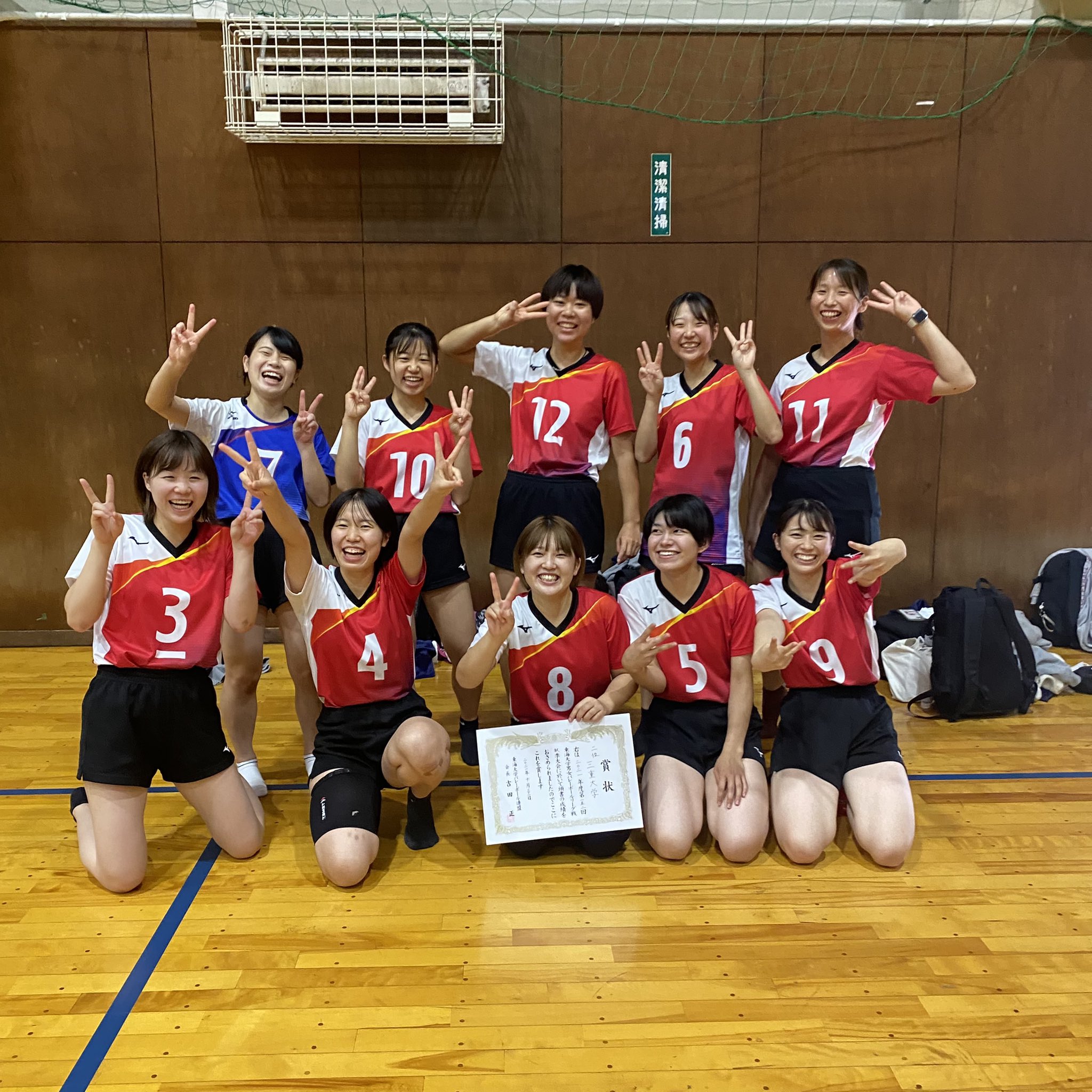 バレー部女子 三重大学女子バレー部 (@mieuniv_vbc) / X