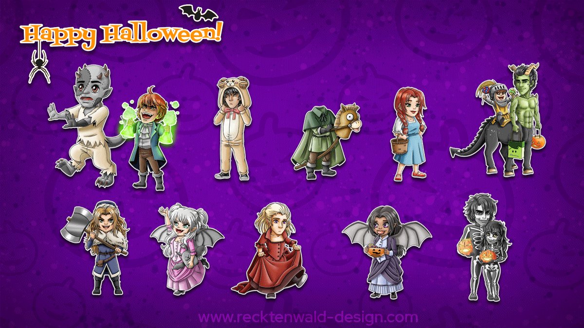 M_Recktenwald's tweet photo. Happy #Halloween!
I hope you will have as much fun as the Otherworldly cast :) https://t.co/XL8ABdWGen