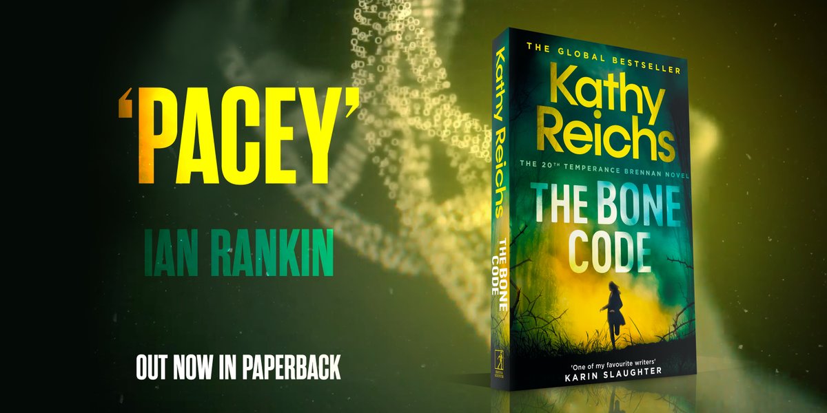 simonschusterUK's tweet photo. A genetic mutation. A deadly plague. A terrifying race to discover the truth. #TheBoneCode by @KathyReichs is out now in paperback https://t.co/flqYiTTSOR https://t.co/WFOMSsvKep