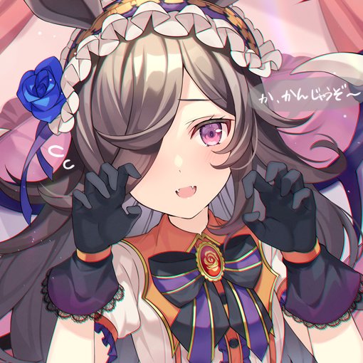 ウマ娘「「首筋にカプって…していい…?」
#ウマ娘 #HappyHalloween202」|ぷきゅのすけ/絵師100人展参加いたします！のイラスト
