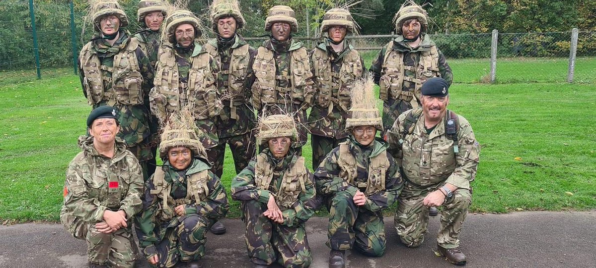 Well done to all our Cadets this week on fieldcraft training, we had a blast #armycadets #acf #fieldcraft #fun #youth #lydney