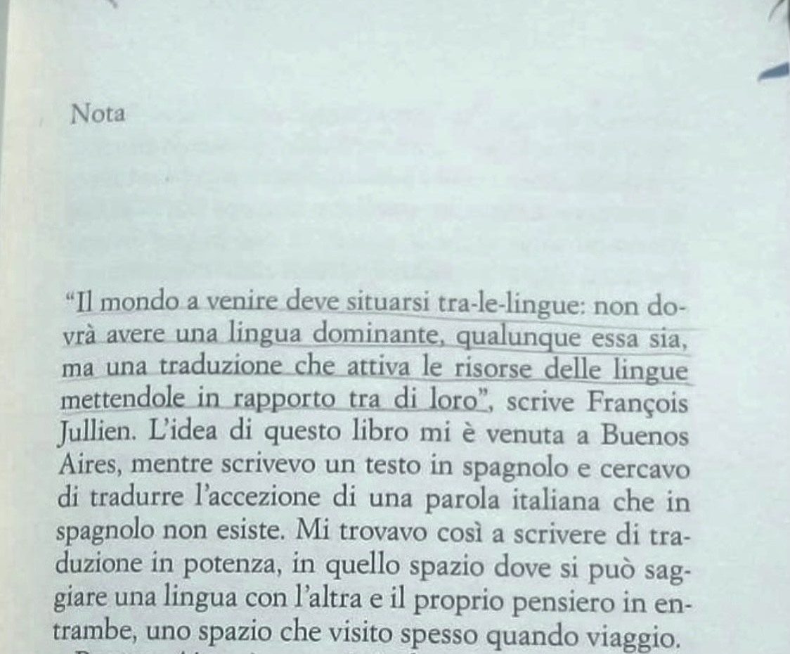 HookLiterary's tweet photo. "Il mondo a venire deve situarsi tra le lingue" (Tramacadam -Vanni Bianconi) @nottetempoediz  We have received many new short stories essays,poems,works of art from all over the world. This is what's at the core of our manifesto,our mission statement,the "Sehnshucht" behind Hook https://t.co/LIwROWWD63