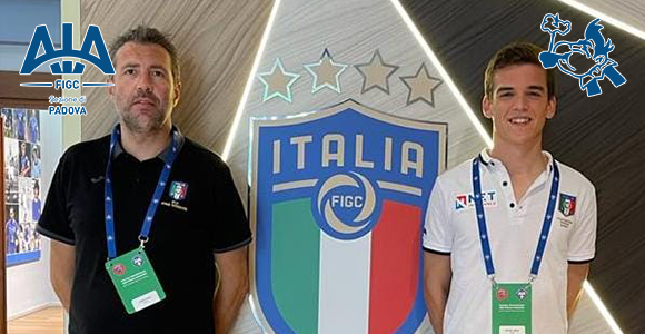 AIA_Padova's tweet photo. AIA | Associazione Italiana Arbitri - Sezione di Padova - Schiavo e Carraro al Meeting UEFA a Coverciano https://t.co/BUvztBA6Br 

#aiapadova #news #UEFA #talent #mentor https://t.co/kPYq6pc0RE