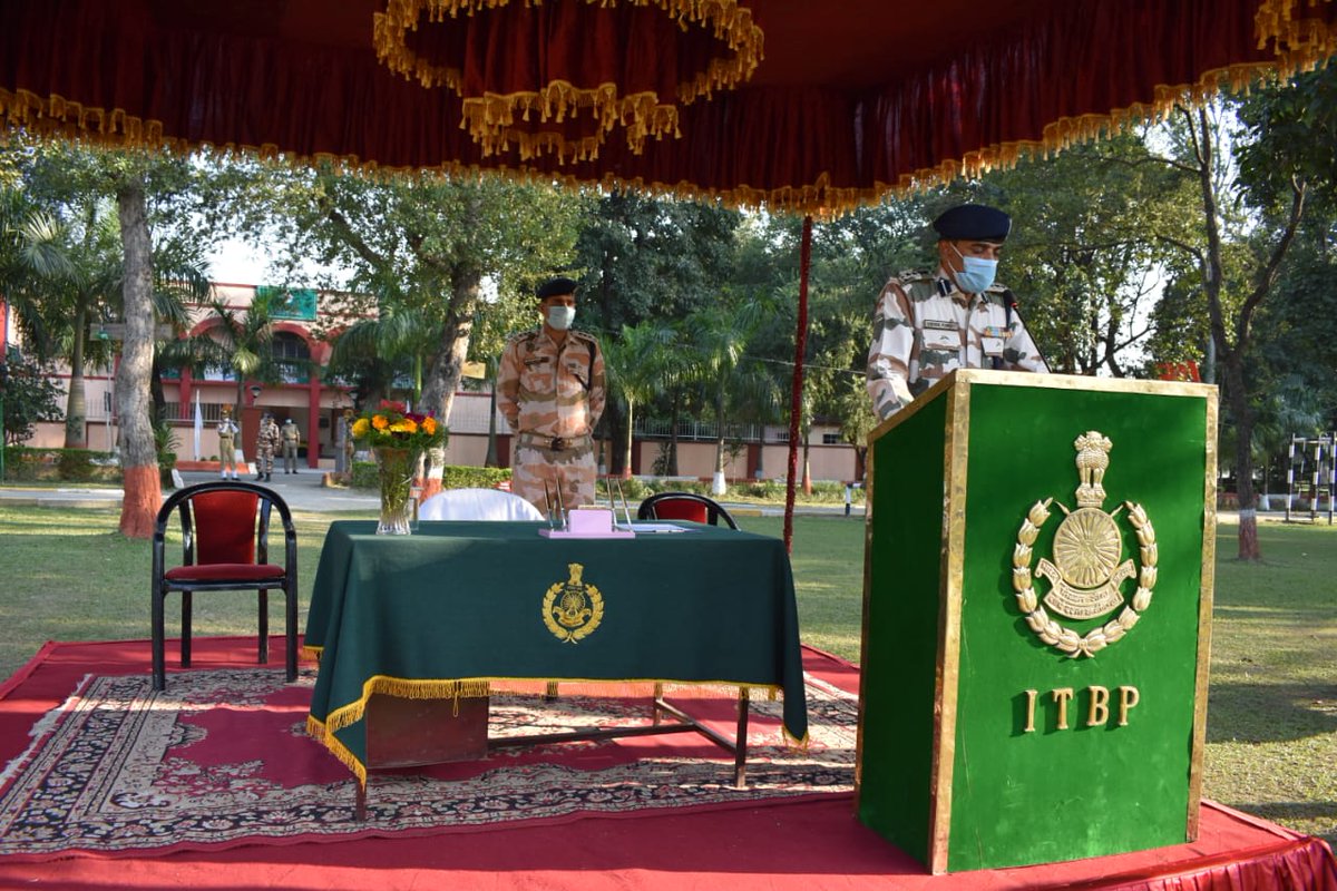 ITBP_official's tweet image. #NationalUnityDay2021 observed by ITBP Seemadwar, Dehradun.
#RashtriyaEktaDivas