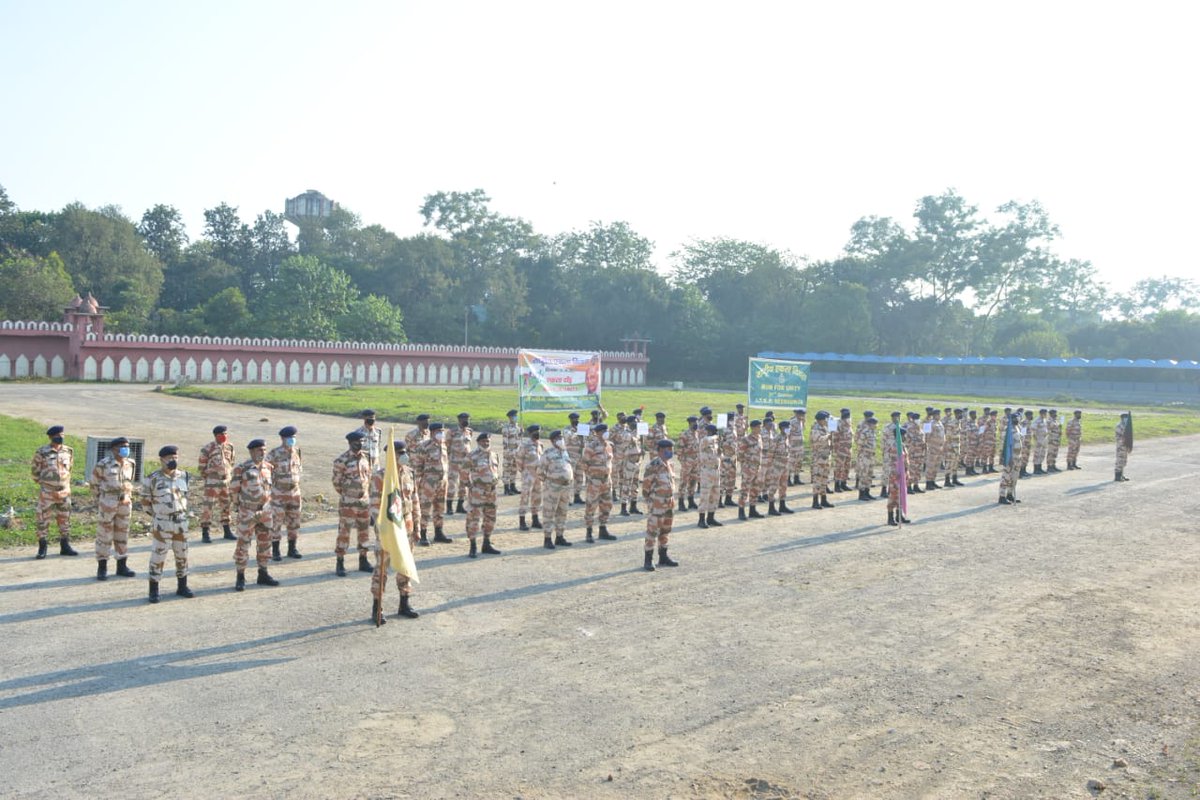 ITBP_official's tweet image. #NationalUnityDay2021 observed by ITBP Seemadwar, Dehradun.
#RashtriyaEktaDivas