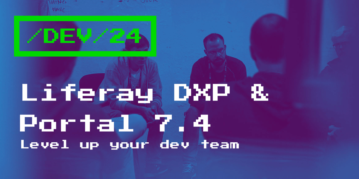 Curious to learn about new features in Liferay Portal and DXP 7.4, and other noteworthy information? 

/dev/24 is coming this week. Sign up now - it's free, and interactive.

liferay.dev/twentyfour

#LiferayDev24