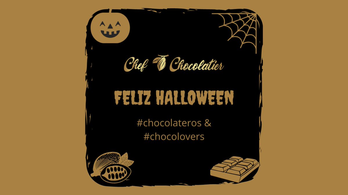 ChocolatierChef's tweet photo. 🎃 FELIZ HALLOWEEN 🍫

https://t.co/zcPGnIfA2x

#chocolateros #chocolovers #chocolate #cacao #halloween #chefchocolatier https://t.co/LyAh8T8VpM