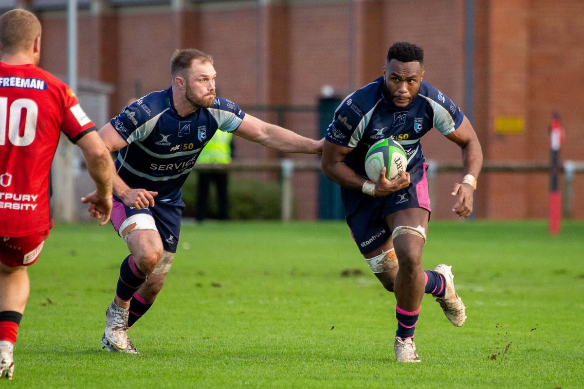 BedfordBluesRFC's tweet photo. 📸 MATCH ACTION | 4️⃣ of the best as @BedfordBluesRFC returned to winning ways in thrilling fashion against @HartpuryRFC 🏉 

#BluesFamily #BedfordisBlue https://t.co/xPUn18BJrN