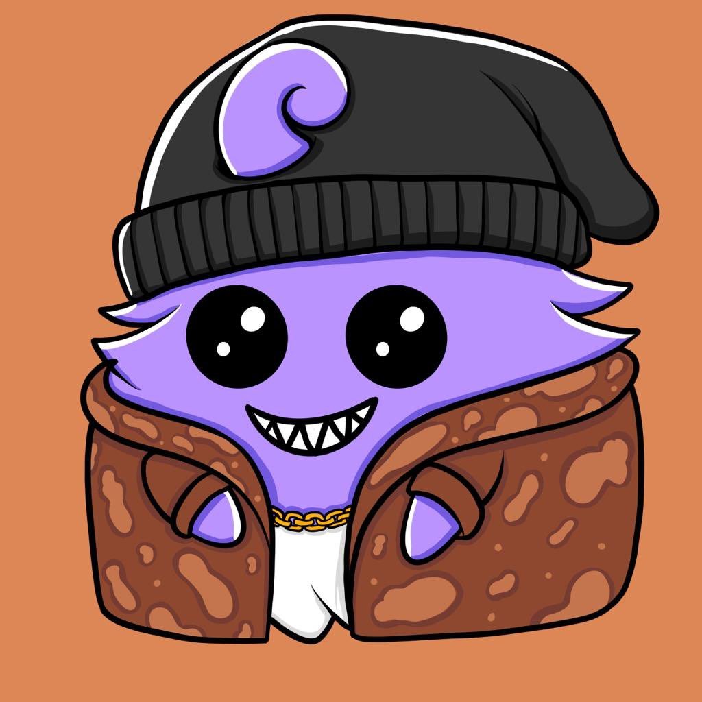 PacaNFT's tweet photo. Have been skipping SOL for a while, but @FloofersNFT lured me with this cute version of my Fangster and I couldn't say no. Thanks for the gift! Love the art, will keep an eye on the upcoming game. 🔥 https://t.co/xA6wnfWyJX