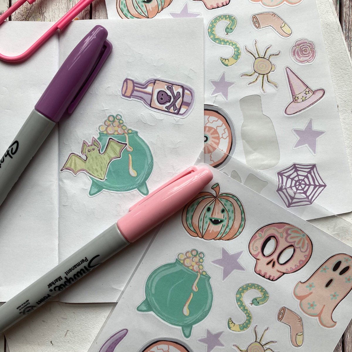 buck_lj's tweet photo. Halloween Stickers, Mini Sticker Sheet, A6 Paper Stickers, Cute Stickers, Planner, Journalling, Paper Crafts, Scrapbooking, Unique Stickers. https://t.co/GvbgRjs757 #ScrapbookStickers https://t.co/9QMaFqlKXs