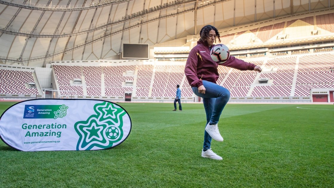 alkassenglish's tweet photo. Generation Amazing and the #QFA have partnered with Aurora for Training and Development to create One Goal Arabia, a youth development programme that will work with young footballers to empower them to use their position as role models to inspire others. #GA4good #OneGoalArabia https://t.co/vbvhsV7WGS