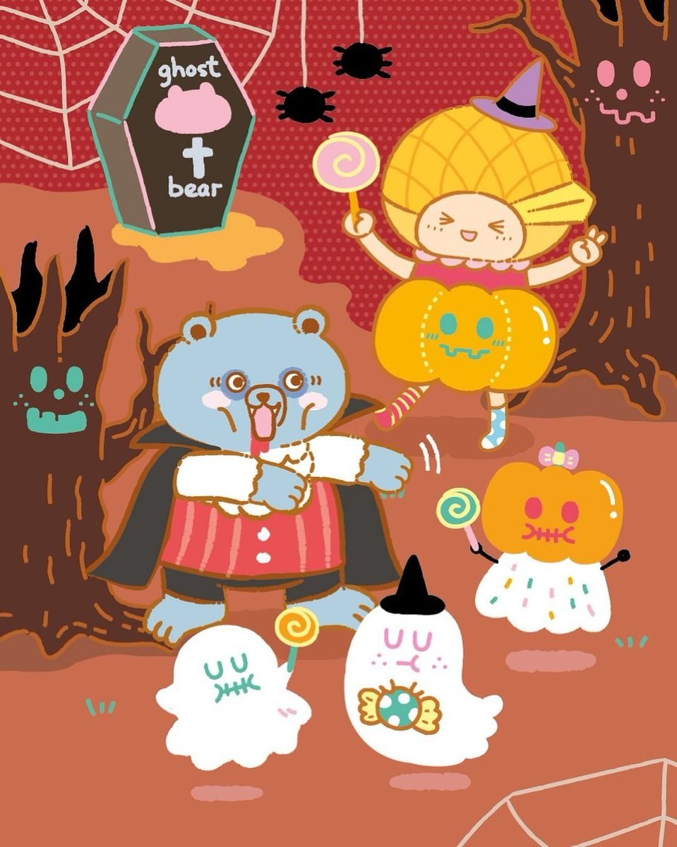 cafedebollo's tweet photo. 🎃🎃Happy Halloween🎃👻

#halloween2021 
#HappyHalloween2021 
#HappyHalloween 
#ハロウィンイラスト展示会2021
#ハロウィンイラスト https://t.co/4h9LRNvID4