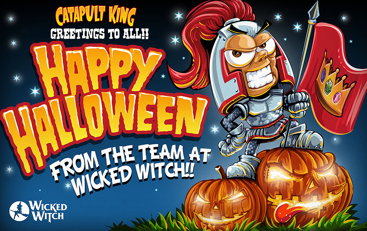 Happy Halloween!!
#wickedwitch  #gamedev #catapultking