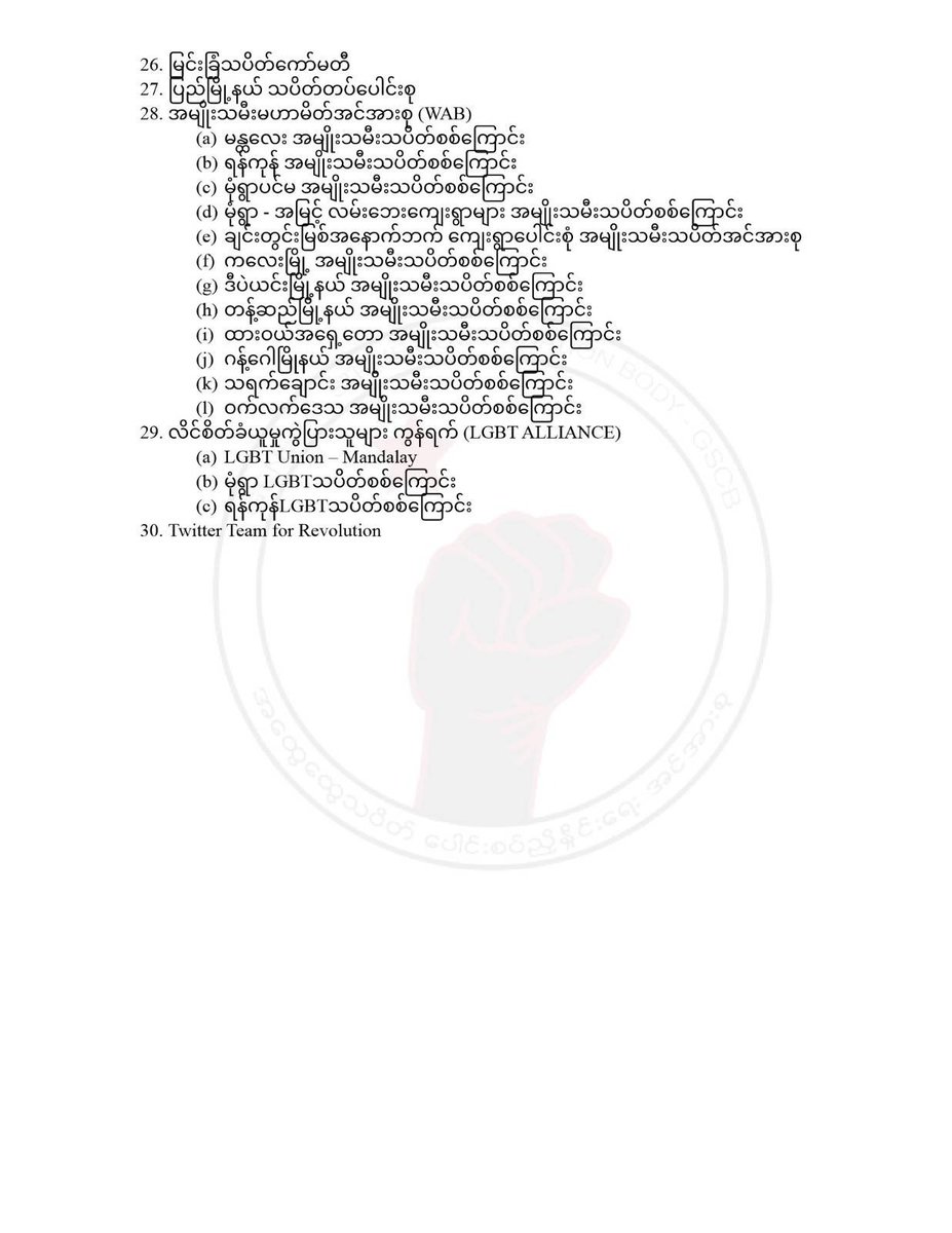 GscbMyanmar's tweet photo. GSCB Statement On SAC Crimes Against Humanity And War Crimes In #Thantlang 
#WhatsHappeningInMyanmar 
#Oct31Coup 
#GSCB https://t.co/sxwmyXvSnZ