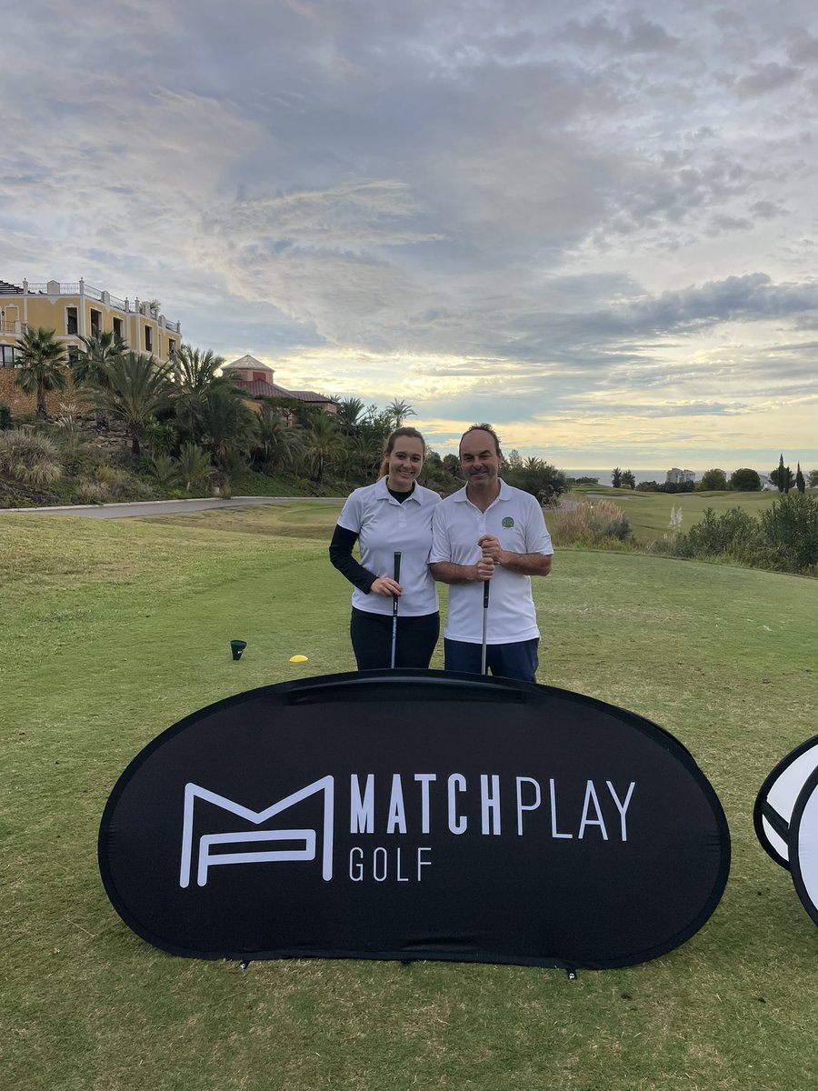 summumgolf's tweet photo. La primera semifinal de la Final Nacional Matchplay Parejas 2021 enfrenta a @GolfVallromanes y #Aravell 

A falta de dos hoyos siguen AS! ⛳️🏆🏌️‍♀️ https://t.co/6eCwoSKDMP