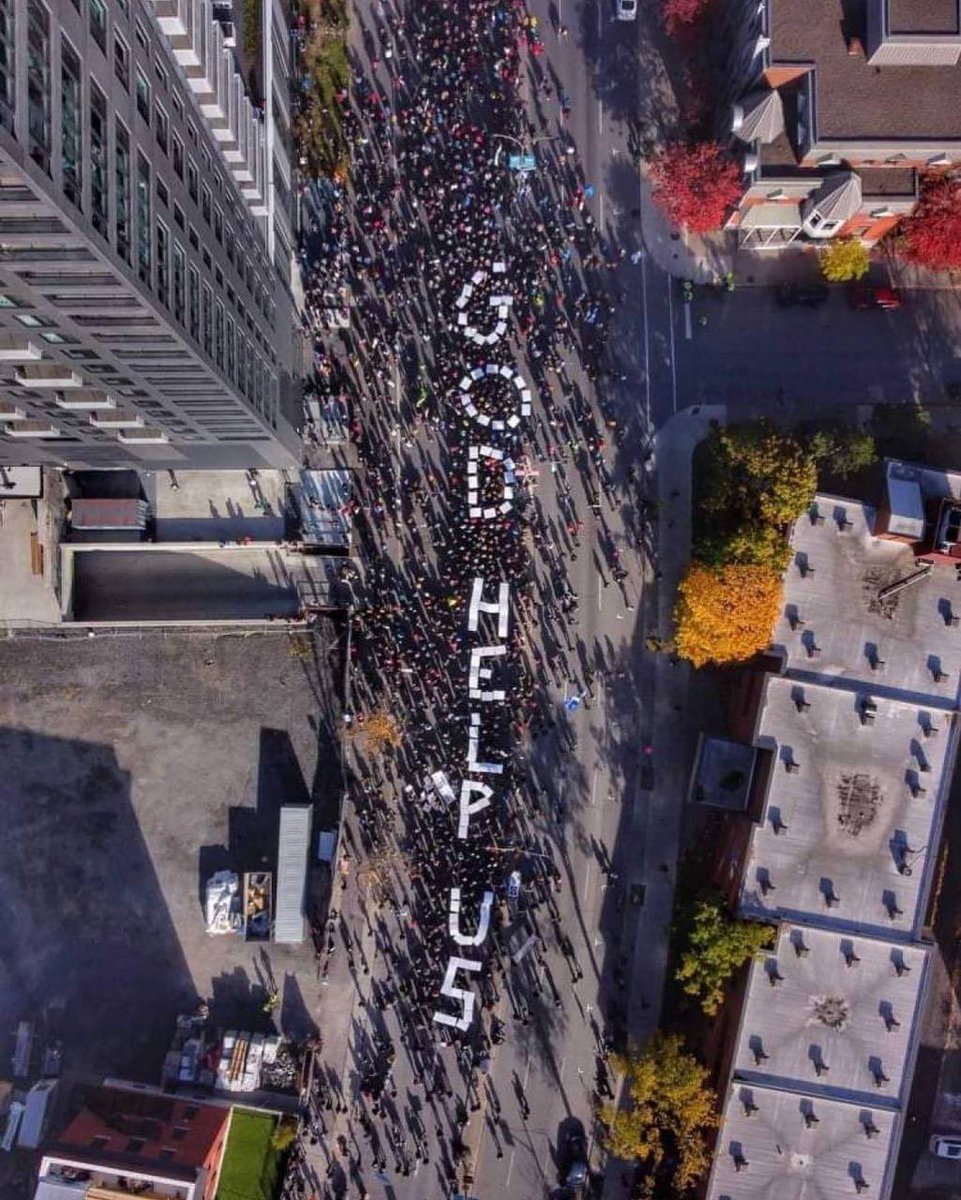 Resist_05's tweet photo. Montreal… “God help us” 💔 https://t.co/fzO11ysEkh