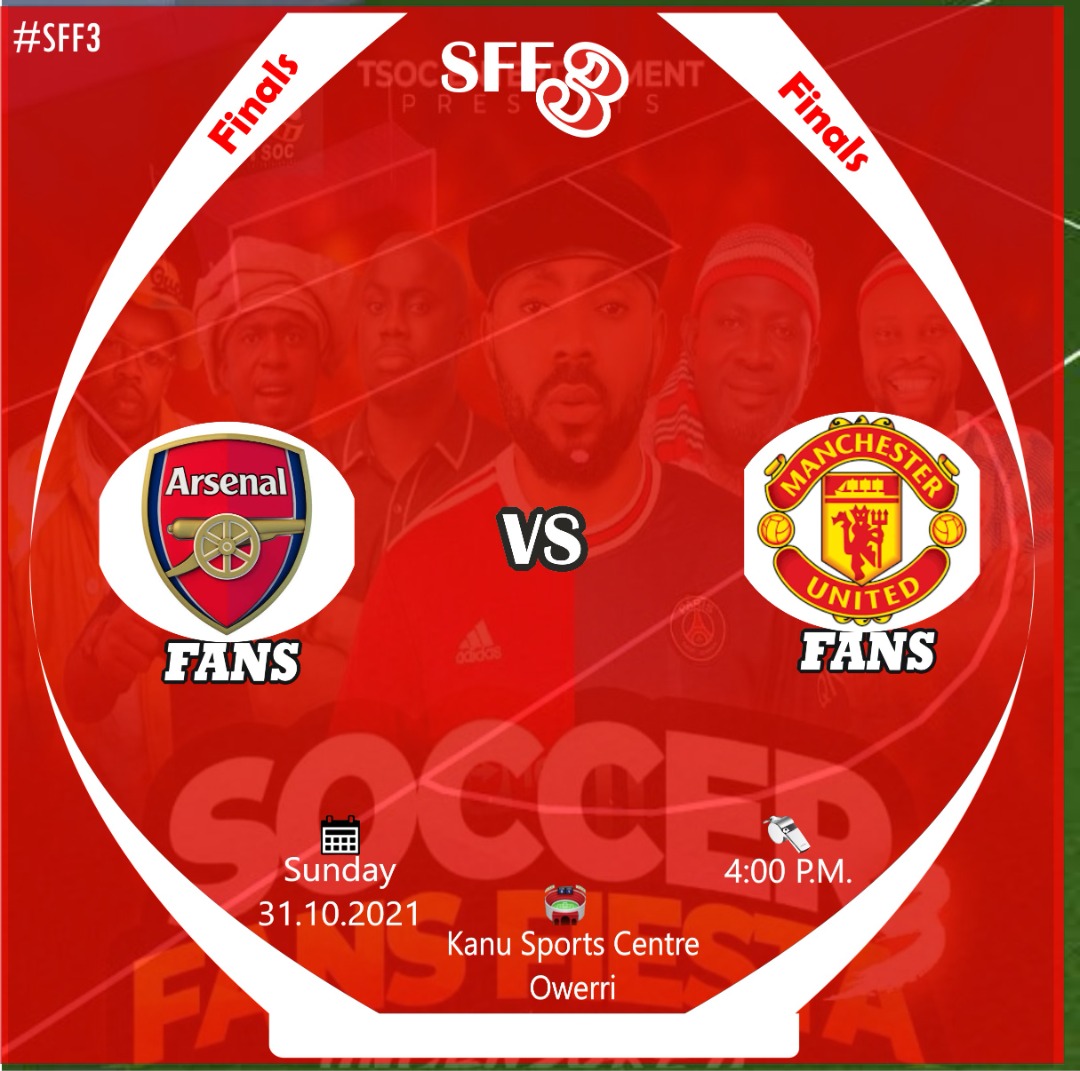 Soccerfiesta1's tweet photo. Soccer Fans Fiesta Football Competition
It's D-Day 💯🔥💥
Arsenal vs Manchester United
@Mrcosmos19 @MrLecturer35 @mezu_T @DicaDivine
#SoccerFansFiesta3 #SFF3Finals https://t.co/2jMjjCKX1t