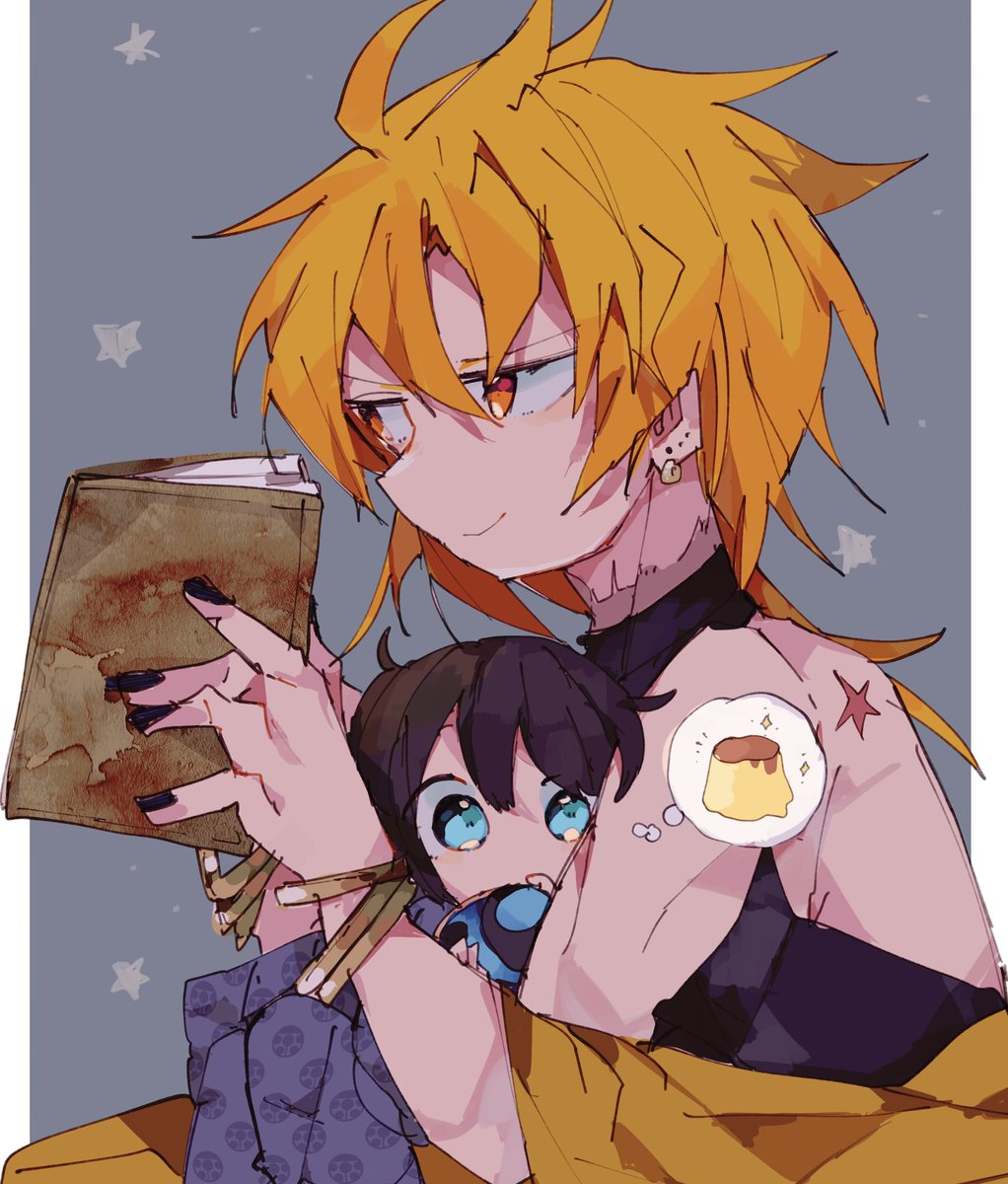 #今月描いた絵を晒そう
親子 