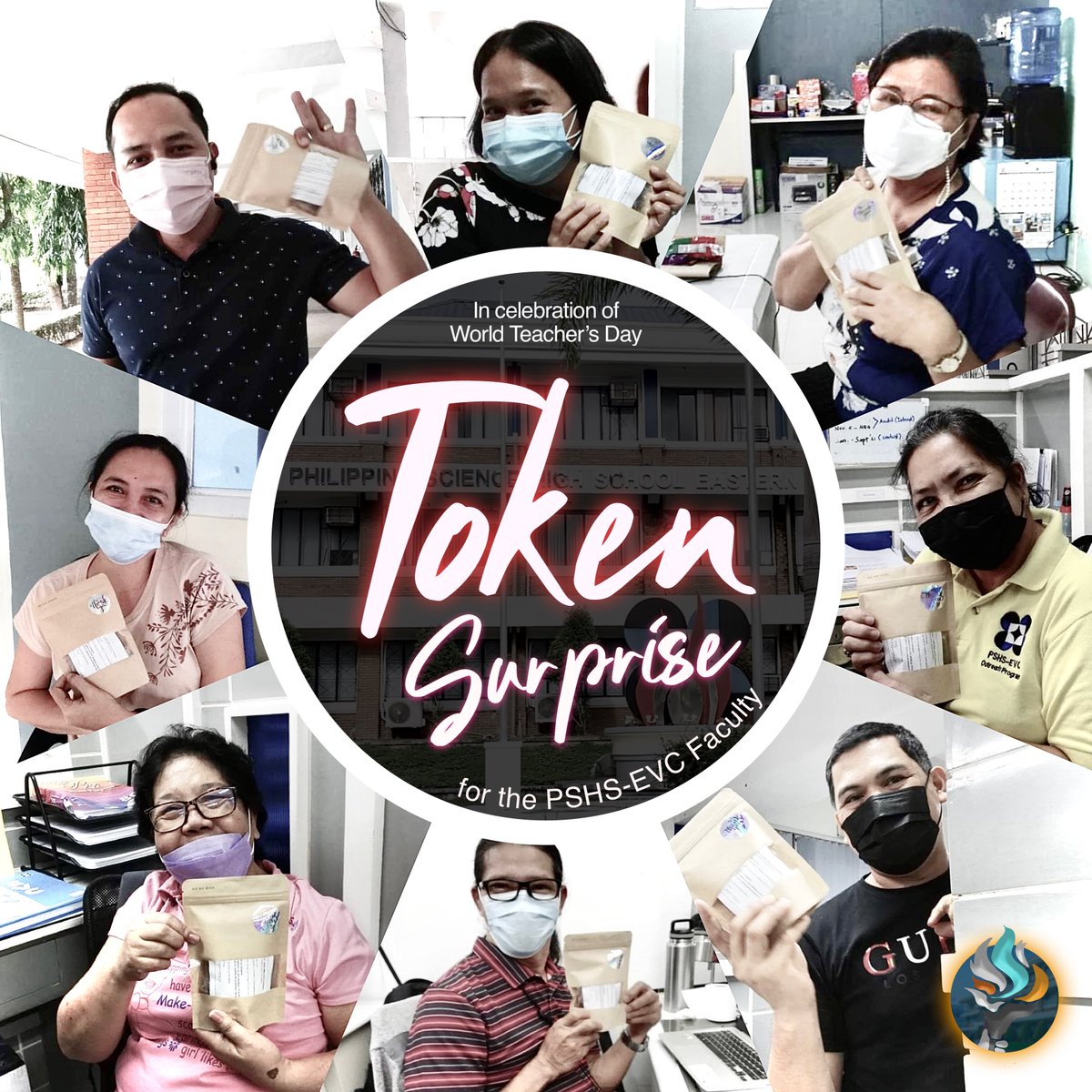 pisaydirectEVC's tweet photo. In celebration of World Teachers’ Day, we surprised the PSHS-EVC Faculty with heartfelt tokens of appreciation last Friday! 🪅🍪
Thank you so much, PSHS-EVC Faculty! We love you ❤️
#EVCDirect
#HæppyTæchersMonth
#ThankHue https://t.co/mz7Q5YK4VL