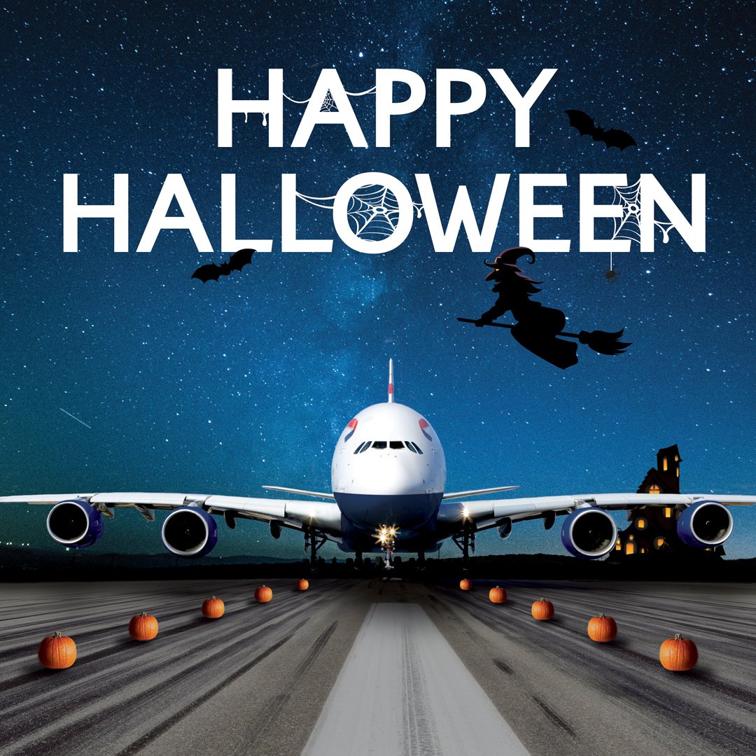 Happy Halloween from all of us at British Airways🎃👻#Halloween