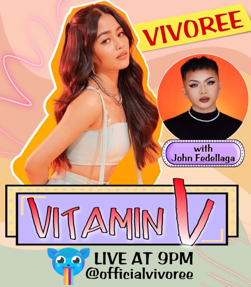 ofcsurvivoree's tweet photo. Vivoree with John Fedellaga later at 9pm. See you there😘

#VitaminV 
@vivoree https://t.co/Dbwu0wxG48