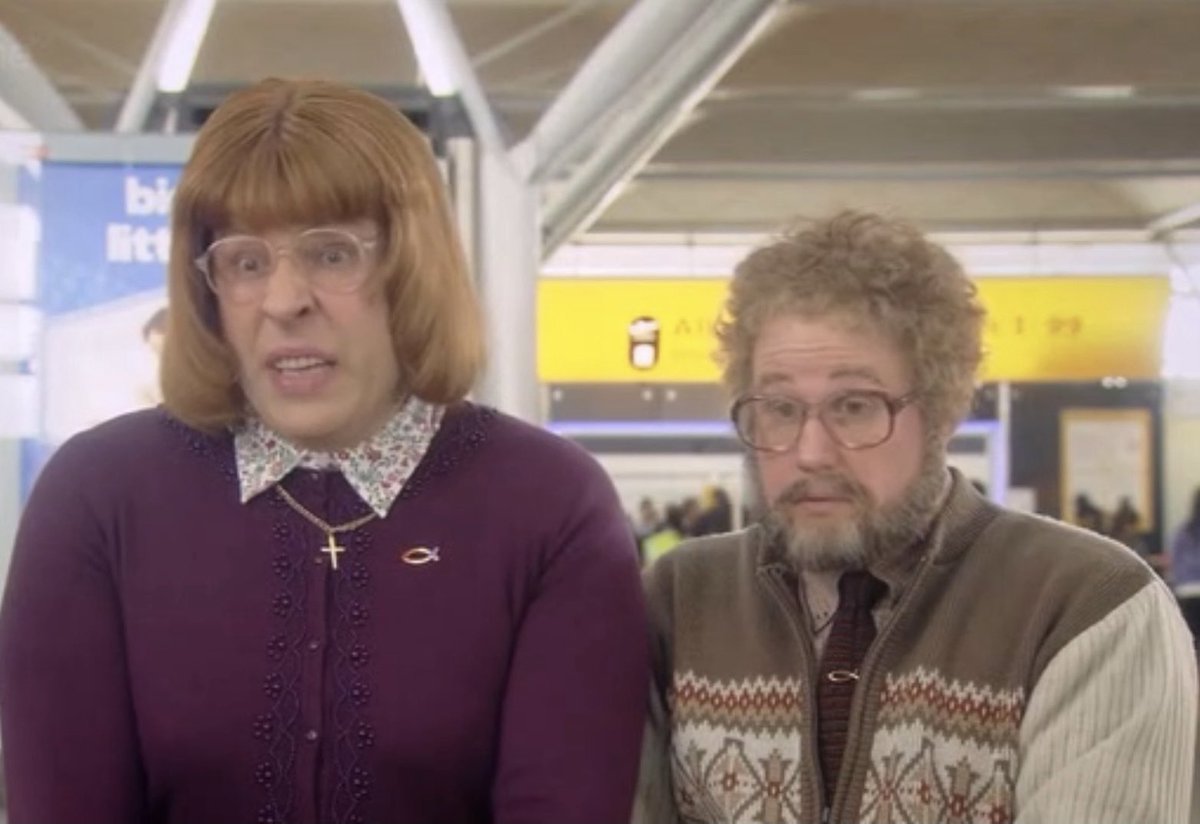 BJonathanbk's tweet image. We’ve had the holdiday from HELL - Judith and Peter Surname 🥴

@davidwalliams @RealMattLucas