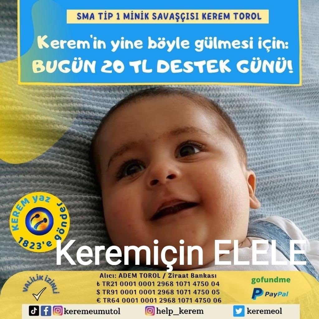 Lütfen dostlar bir tweet atalım tüm yardımseverlere ulaşalım🙏
Bu yavrumuzu kurtaralım 🙏

Keremİçin ELELE 🙏🙏🙏