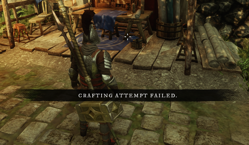 Crafting failure 10 times in a row, with a client restart (alt+f4 ragequit) after the 4th failure. <a href="/playnewworld/">New World: Aeternum</a> fix your game, PLEASE. It's falling apart.