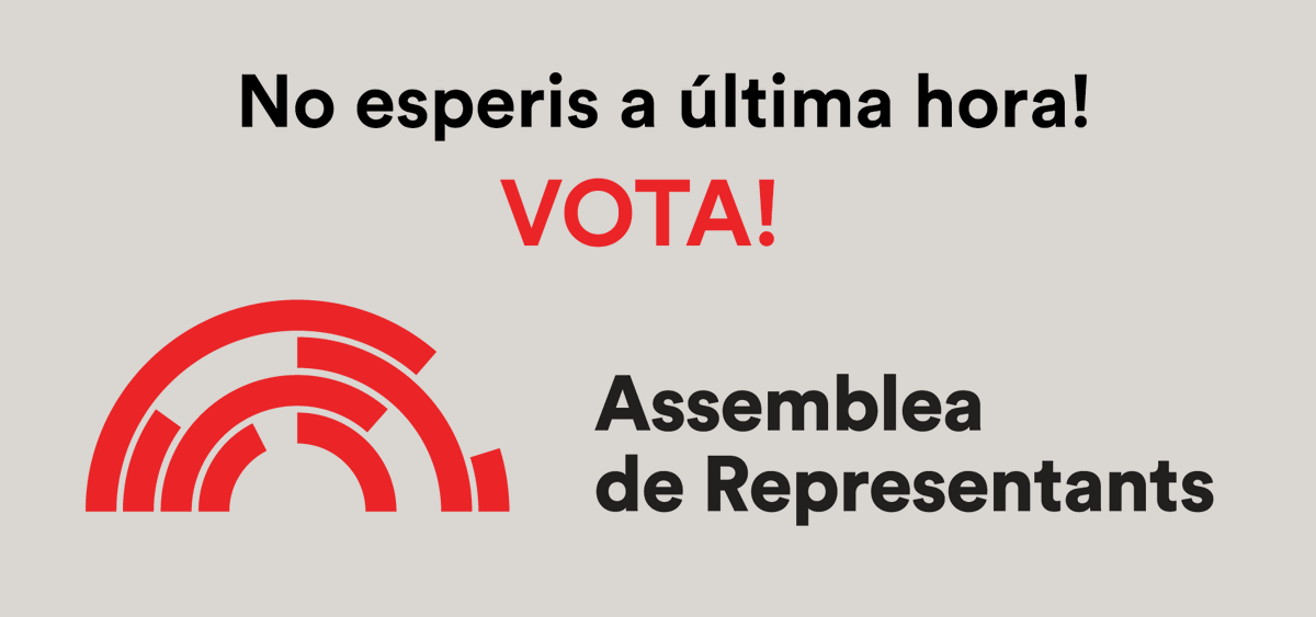 ConsellRep's tweet photo. 🔴 Ja has emès el teu vot per a les #EleccionsAR?

❗️No esperis fins l'últim moment i evita imprevistos!
Tens temps fins a les 20 h!

Aquest #octubre, vota #llibertat!✊🏻

#PreparemNos https://t.co/QWxmUNwELh