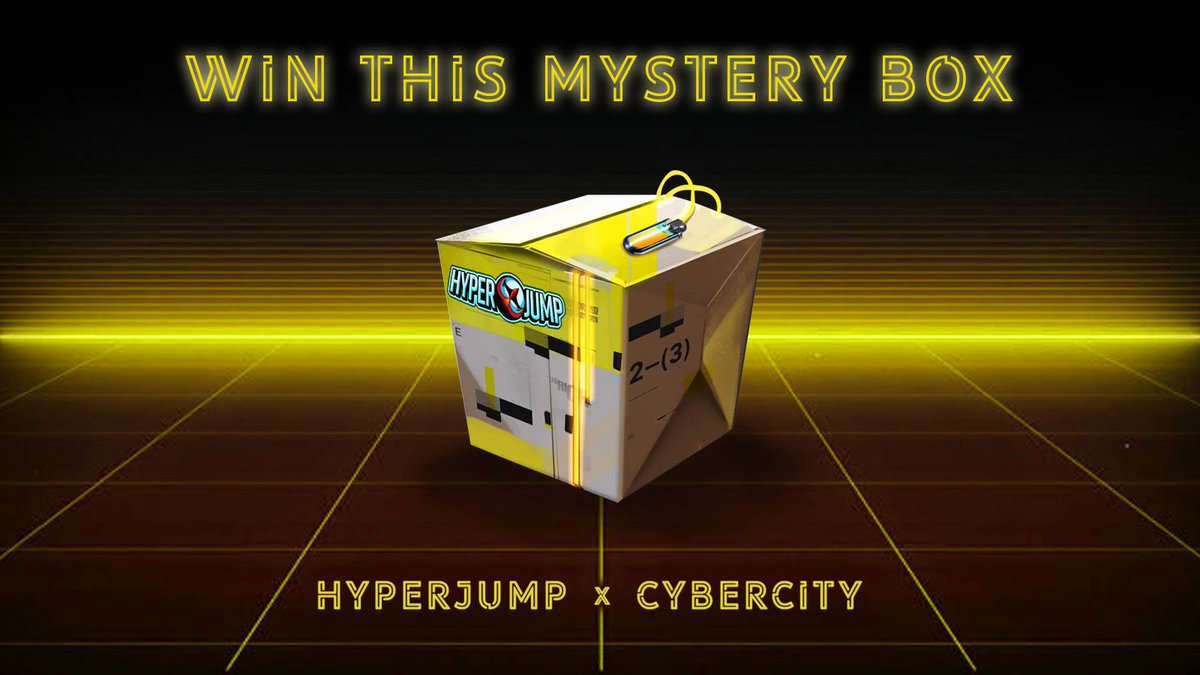 Hyperjump_fi's tweet photo. Share with us a screenshot of a deposit in mech staking / StarVaults or a transaction with a value greater than 1BNB buying Aurora, Hypr, Ori or Alloy
Post it on Twitter, Telegram, Facebook, Instagram or discord and you will have a chance to win 1 @CyberCityInc mystery box ๐จโ๐ https://t.co/p637yygIDU