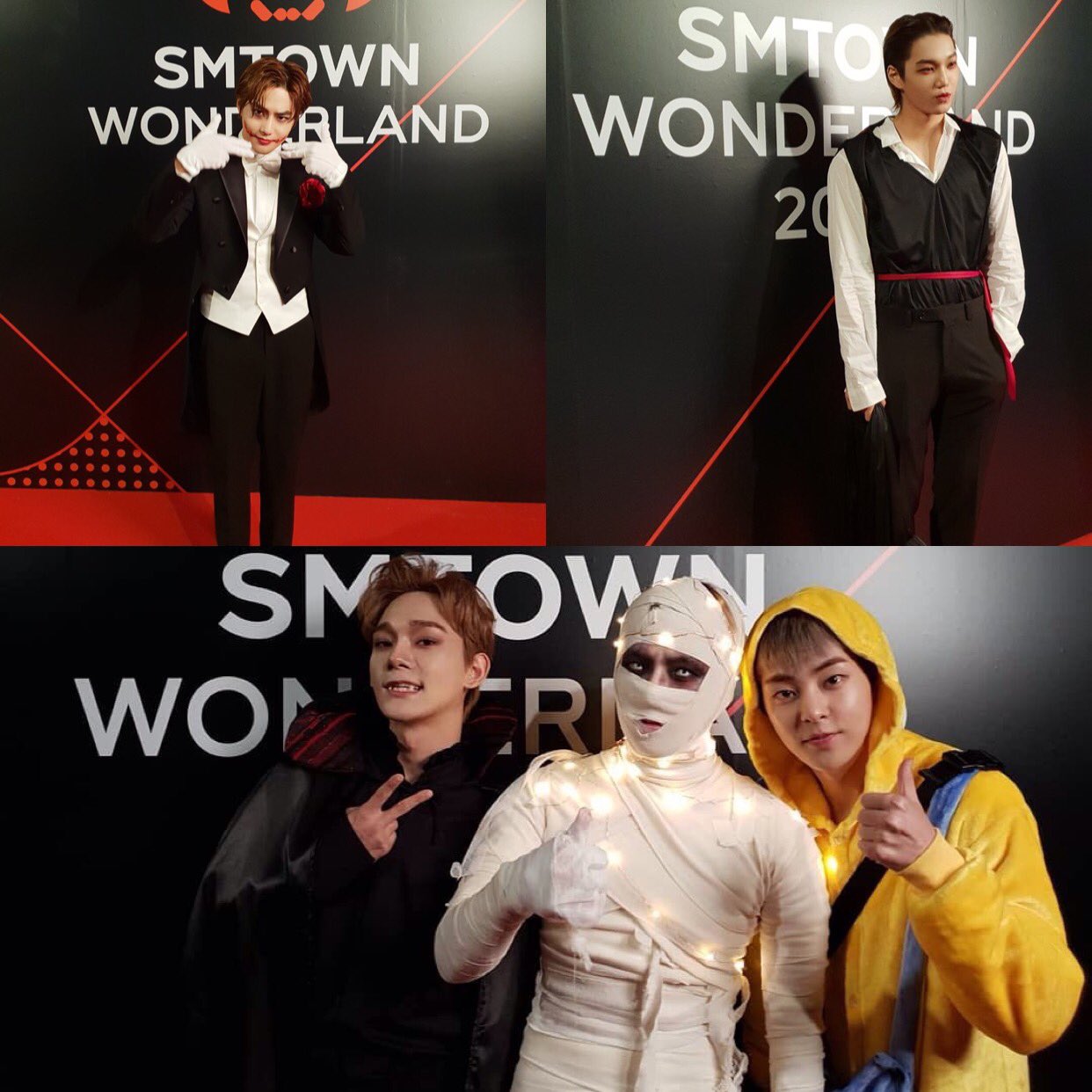 EXO シウミン superstar smtown ハロウィン トレカ EXO シウミン