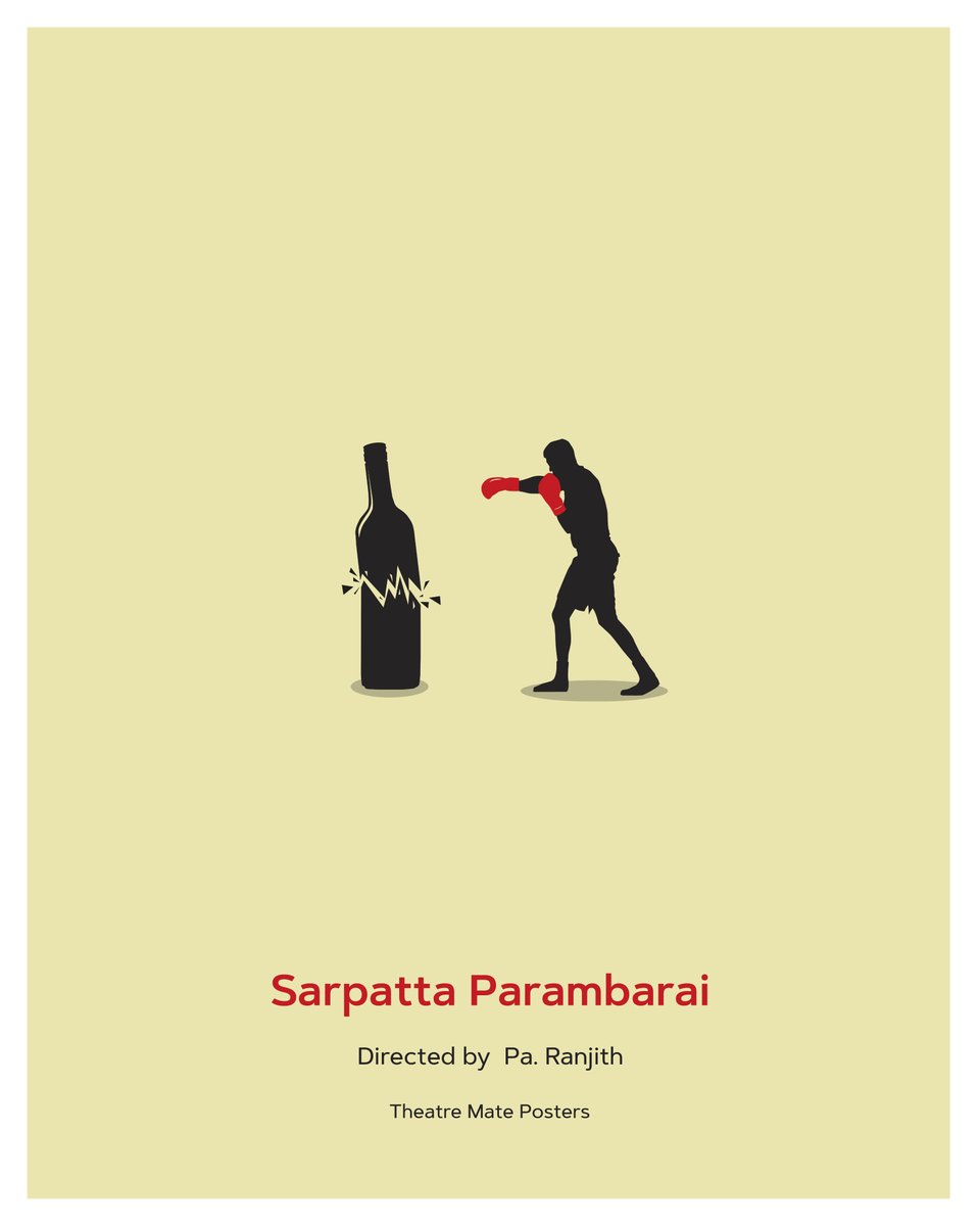MatePosters's tweet photo. Sarpatta Parambarai  (2021)
A film by @beemji 

@arya_offl  @KalaiActor @K9Studioz  @Music_Santhosh  @kaaliactor  @sanchana_n @PasupathyMasi @pro_guna @officialdushara 
#Sarpatta #SarpattaParambarai 
#TheatreMatePosters 
#MatePosters #Minimalism 
#MinimalPoster https://t.co/h5jGp1ELhK
