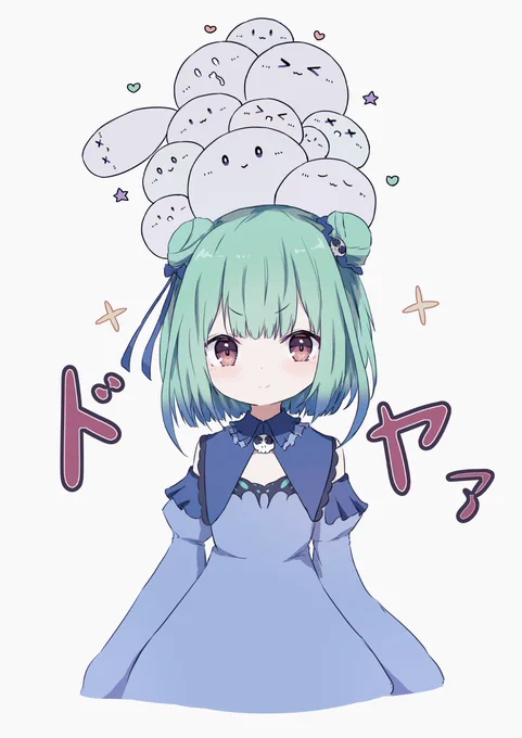 #今月描いた絵を晒そう
るしあちゃんいっぱい描きました💀🦋 